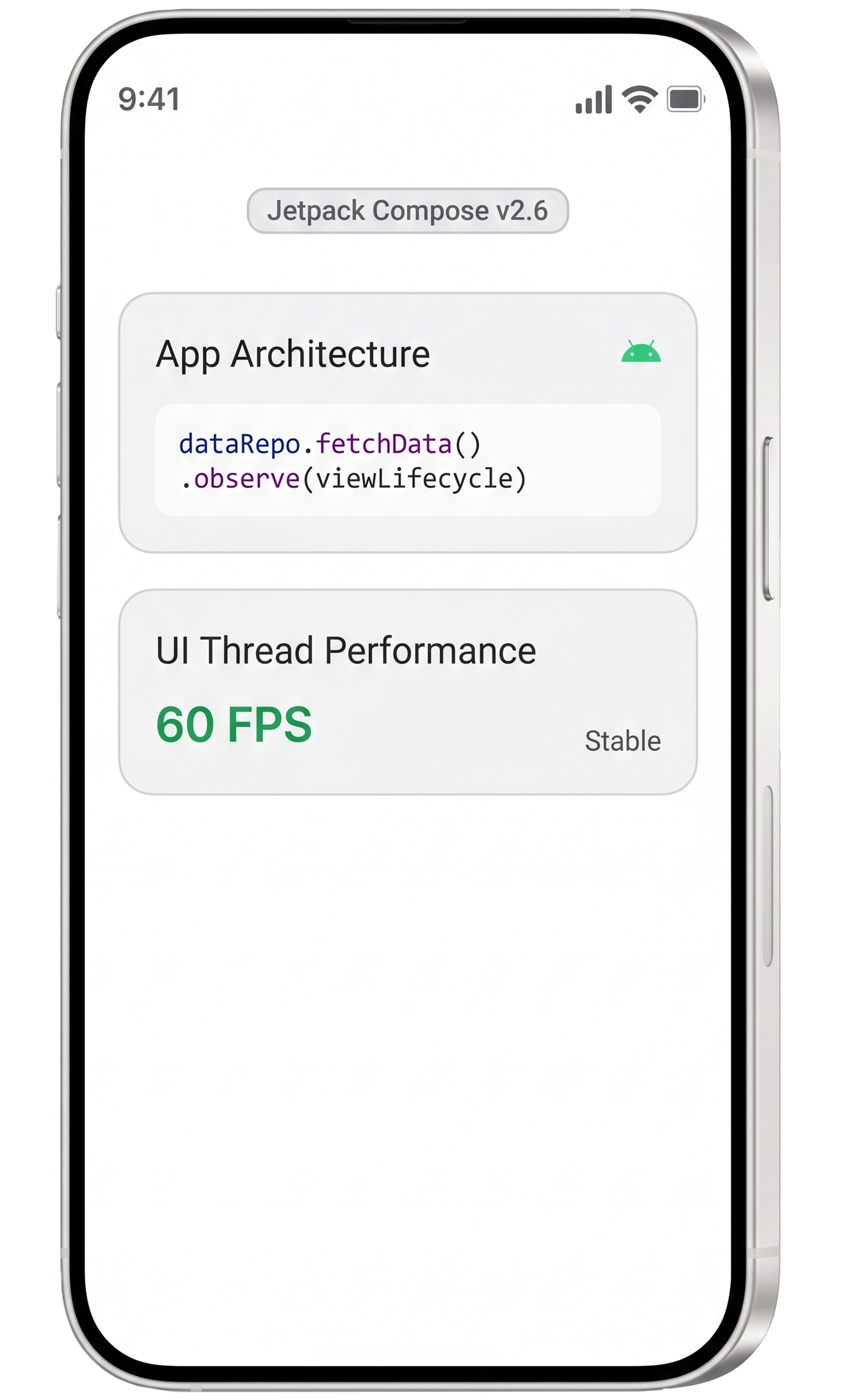 Android App Mockup